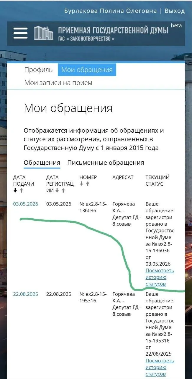 Юристка и волонтёрка направила депутатке обращение с требованием перейти от рекомендаций к конкретным законам: введению охранных ордеров, запрету на приближение агрессора и усилению ответственности полиции.