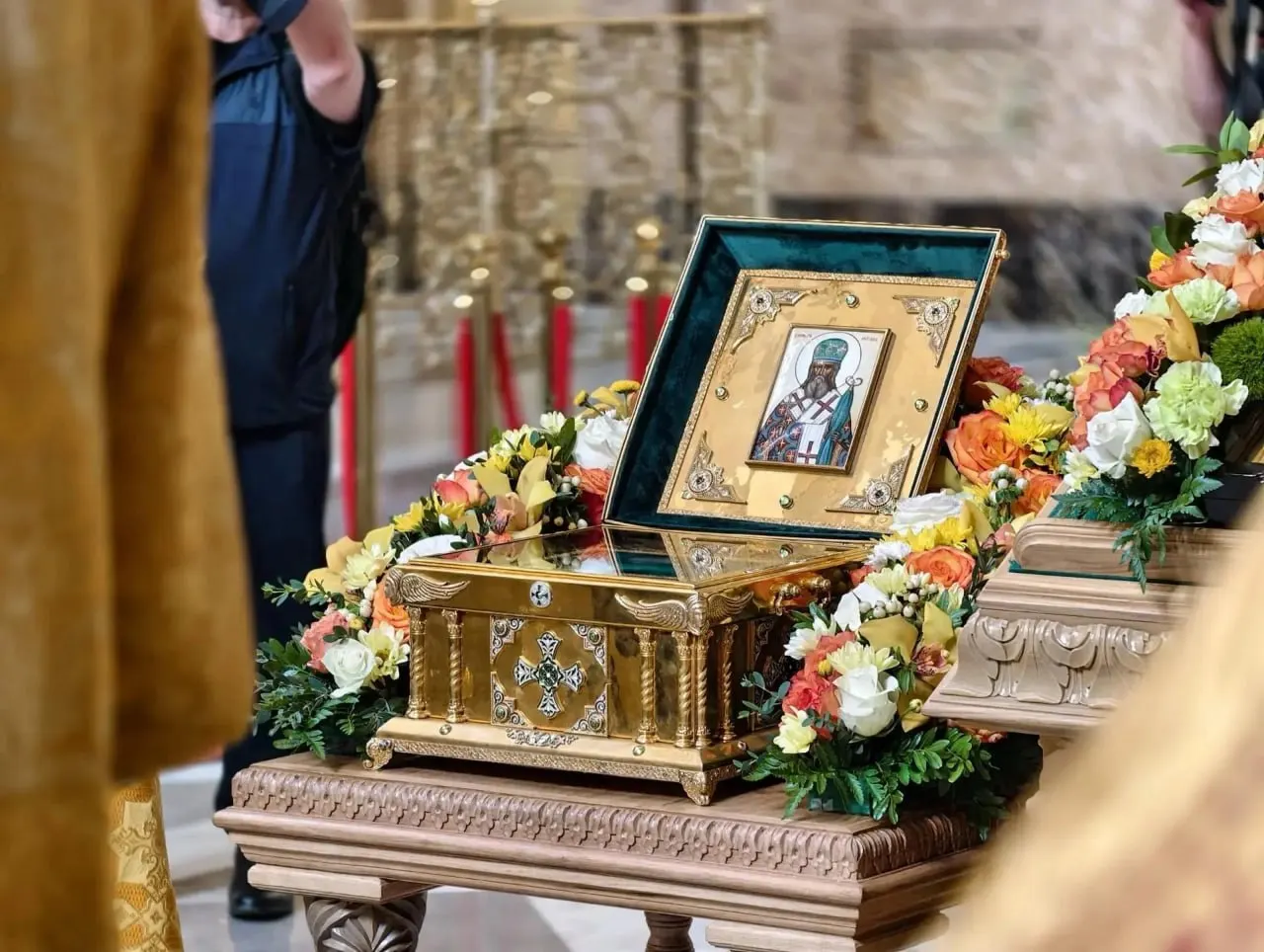 Ковчег с мощами прибыл 12 июня в Спасо‑Преображенский собор Владивостока. Святыня будет находиться в городе до 25 июня; ежедневно верующие могут поклониться мощам.