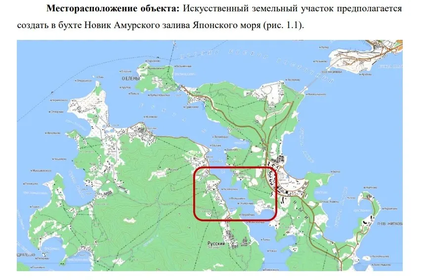 Компания «Эллинг» направила в мэрию проект создания насыпного участка площадью свыше 4,8 гектара для комплекса обслуживания маломерных судов с причалами, офисами, кафе и магазинами; документация опубликована на сайте администрации.