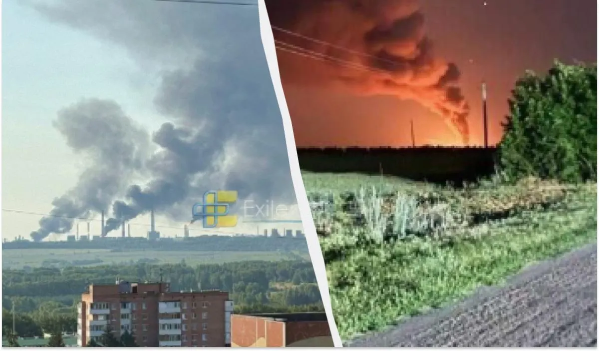 Генштаб ВСУ сообщил о ударах по аэродрому «Борисоглебск», двум крупным нефтеперерабатывающим заводам, автомобильным мостам и шести танкерам; в ряде мест зафиксированы взрывы и пожары.