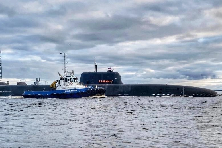 В Белом море стартовали ходовые испытания подводной лодки-носителя комплекса «Посейдон» — первый серийный носитель данной системы.