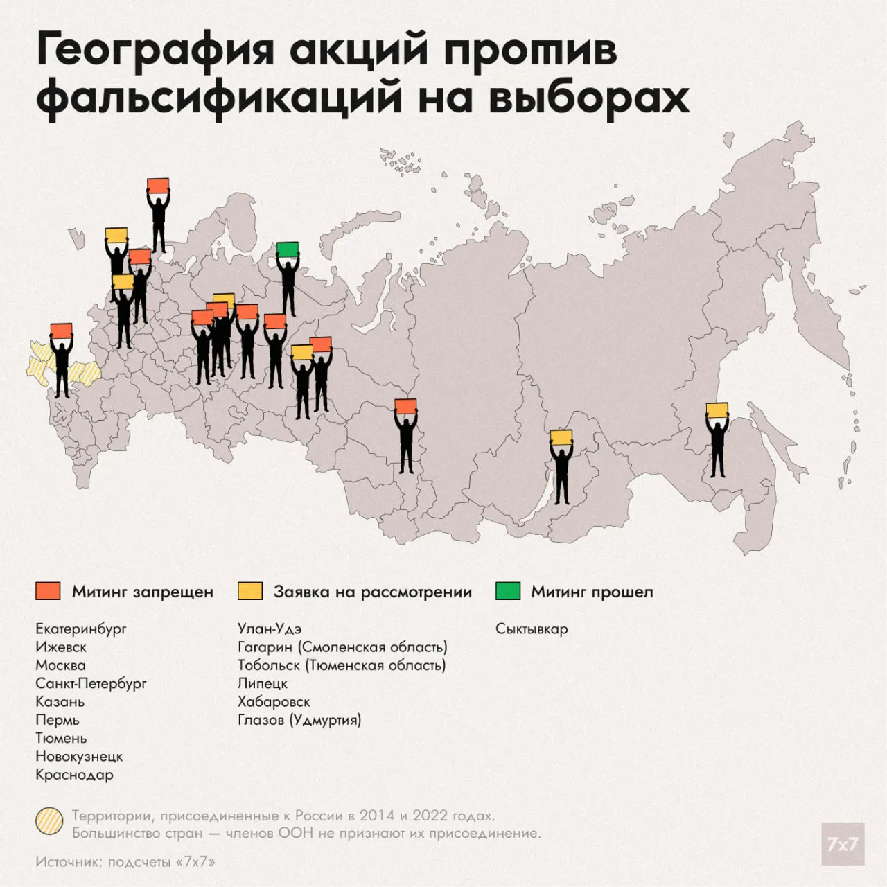 Организатор пикета против фальсификаций в Хабаровске отозвал заявку на акцию после визита полиции; накануне его несколько часов держали в отделении без связи.